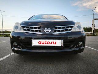 2009 Nissan Tiida Latio I, чёрный, 499000 рублей, вид 1