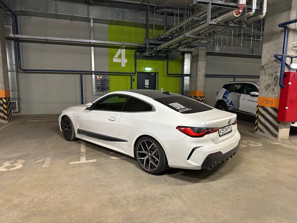 2022 BMW 4 серии 420i G22, G23, G26, белый - вид 3