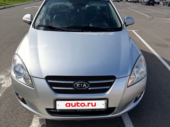 2008 Kia Ceed I, серебристый, 625000 рублей