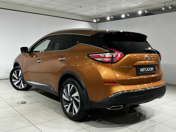 2017 Nissan Murano III (Z52), оранжевый, 2890000 рублей - вид 4