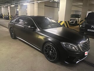 2016 Mercedes-Benz S-Класс AMG 63 AMG Long III (W222, C217), чёрный, 6800000 рублей, вид 2