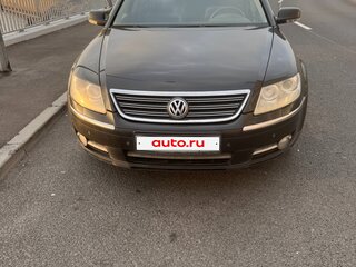 2008 Volkswagen Phaeton Long I, чёрный, 850000 рублей, вид 2