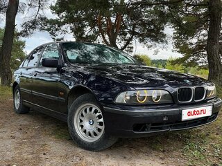 1997 BMW 5 серии 528i IV (E39), синий, 465000 рублей, вид 2