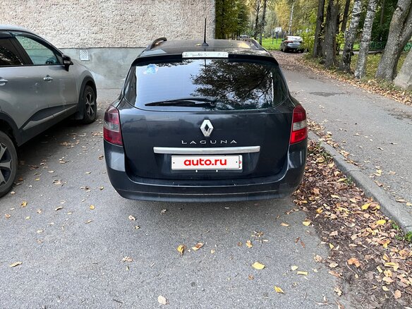2008 Renault Laguna III, чёрный - вид 3
