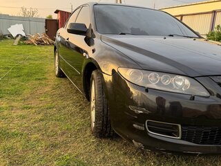 2006 Mazda 6 I (GG) Рестайлинг, чёрный, 450000 рублей, вид 4