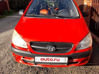 2010 Hyundai Getz I Рестайлинг, красный, 300000 рублей, вид 2