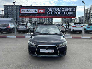 2012 Mitsubishi Lancer X Рестайлинг, чёрный, 789250 рублей, вид 2