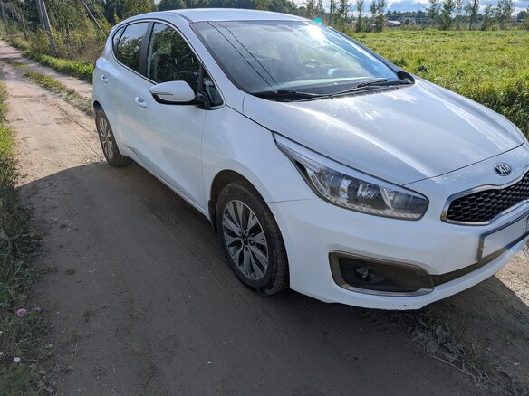 2018 Kia Ceed II Рестайлинг, белый, 1490000 рублей - вид 5