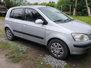 2004 Hyundai Getz I, серебристый, 500000 рублей, вид 2