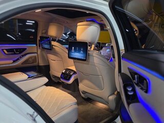 2022 Mercedes-Benz S-Класс 450 Long 4MATIC VII (W223), белый, 10100000 рублей, вид 4