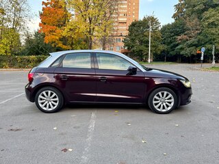 2013 Audi A1 I (8X), пурпурный, 1100000 рублей, вид 4