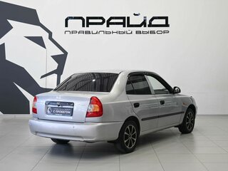 2005 Hyundai Accent ТагАЗ II, серебристый, 339900 рублей, вид 3