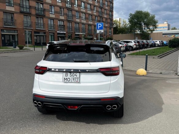 2022 Geely Coolray (Binyue) I, белый - вид 9