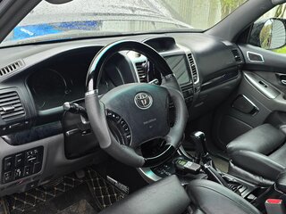 2008 Toyota Land Cruiser Prado 5-speed 120 Series Рестайлинг, чёрный, 3120000 рублей, вид 5