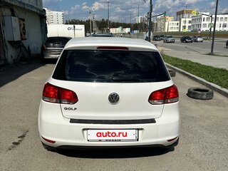 2011 Volkswagen Golf VI, белый, 650000 рублей, вид 3