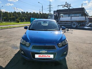 2013 Chevrolet Aveo II, синий, 790000 рублей, вид 2