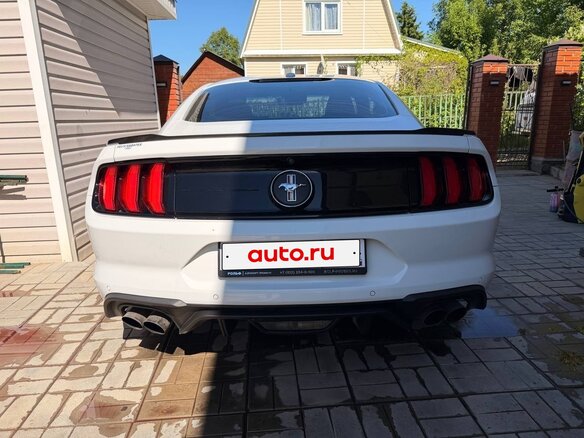 2019 Ford Mustang VI Рестайлинг, белый, 2800000 рублей - вид 6