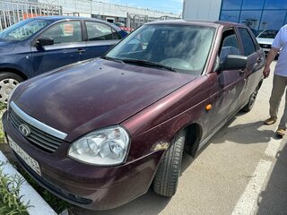 2009 Lada (ВАЗ) Priora I, красный, 179000 рублей, вид 1