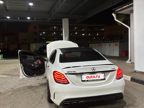 2015 Mercedes-Benz C-Класс AMG 450 AMG IV (W205), белый - вид 6