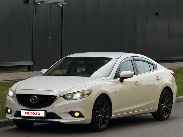 2012 Mazda 6 III (GJ), белый, 1145000 рублей