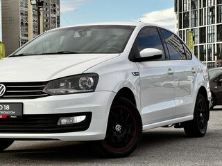 2016 Volkswagen Polo V Рестайлинг, белый, 899000 рублей, вид 5