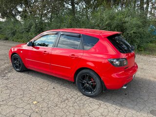 2008 Mazda 3 I (BK) Рестайлинг, красный, 699000 рублей, вид 3