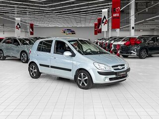 2007 Hyundai Getz I Рестайлинг, серебристый, 645000 рублей, вид 2