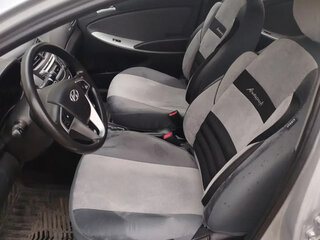 2014 Hyundai Solaris I, серый, 600000 рублей, вид 5