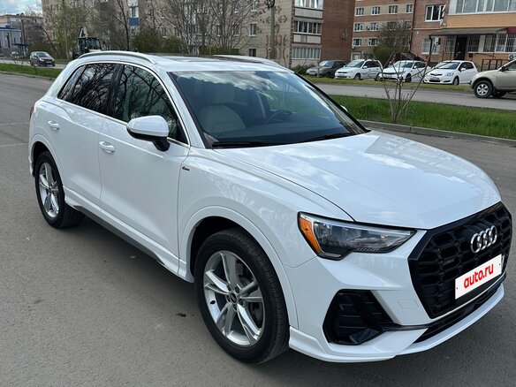 2020 Audi Q3 45 TFSI II (F3), белый, 3400000 рублей - вид 1