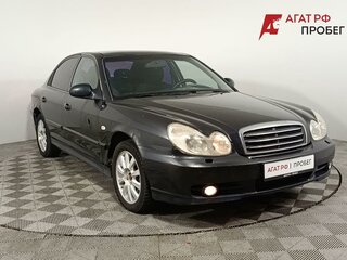 2004 Hyundai Sonata IV (EF) Рестайлинг, чёрный, 370000 рублей, вид 1