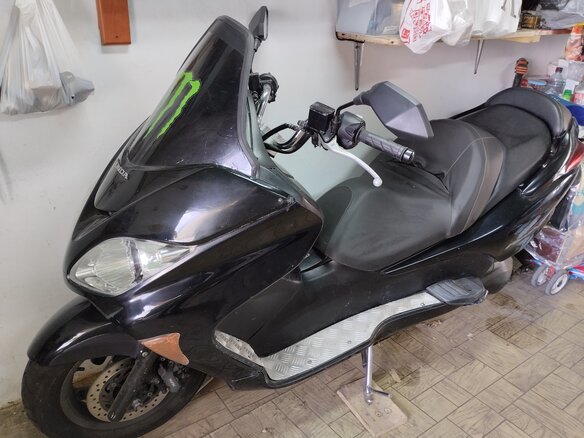 2003 Honda Forza, чёрный, 153000 рублей - вид 1