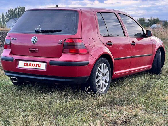 2003 Volkswagen Golf IV, красный, 458000 рублей - вид 6