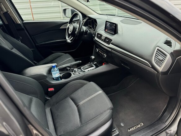 2018 Mazda 3 III (BM) Рестайлинг, серый - вид 5