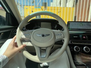2021 Genesis G70 I Рестайлинг, белый, 1949000 рублей, вид 3