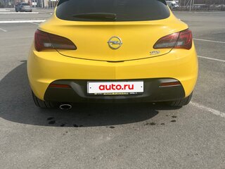 2011 Opel Astra GTC J Рестайлинг, жёлтый, 580000 рублей, вид 4