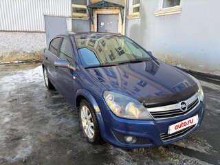 2008 Opel Astra H Рестайлинг, синий, 580000 рублей, вид 4
