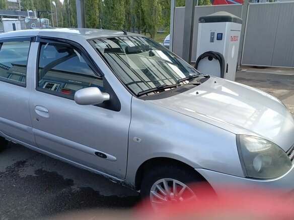 2007 Renault Symbol I Рестайлинг 2, серый, 430000 рублей - вид 2