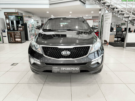 2014 Kia Sportage III Рестайлинг, чёрный, 1050000 рублей, вид 2