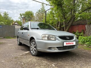 2006 Hyundai Accent ТагАЗ II, серебристый, 350000 рублей, вид 2