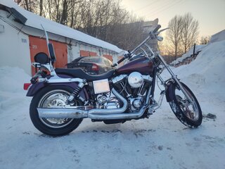 2001 Harley-Davidson Dyna Low Rider, пурпурный, 920000 рублей, вид 3