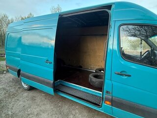2009 Mercedes-Benz Sprinter, голубой, 1400000 рублей, вид 4
