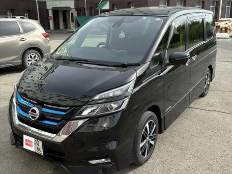 2019 Nissan Serena V (C27) Рестайлинг, чёрный, 1990000 рублей, вид 1