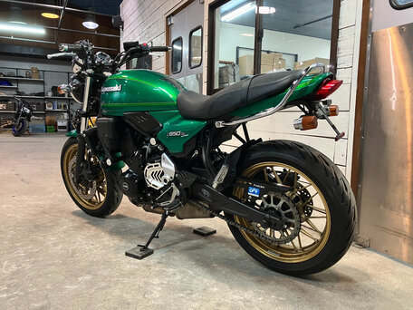 2023 Kawasaki Z 650RS, зелёный, 810000 рублей, вид 4