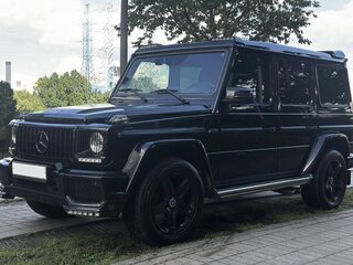 2017 Mercedes-Benz G-Класс 500 II (W463) Рестайлинг 4, чёрный, 6000000 рублей, вид 1