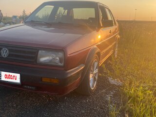 1990 Volkswagen Jetta II, красный, 130000 рублей, вид 1