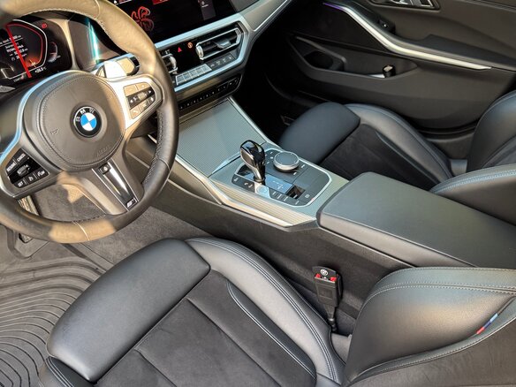 2021 BMW 3 серии 320i VII (G2x), чёрный, 4000000 рублей - вид 6