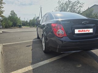 2012 Chevrolet Aveo II, чёрный, 800000 рублей, вид 5