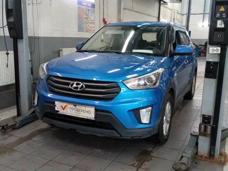 2019 Hyundai Creta I, синий, 1661000 рублей, вид 1