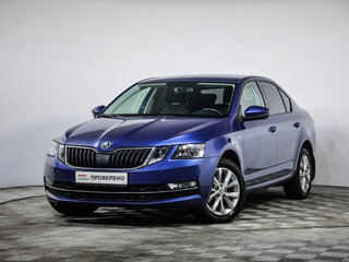 2019 Skoda Octavia III (A7) Рестайлинг, синий, 1689754 рублей, вид 1