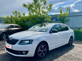2013 Skoda Octavia III (A7), белый, 1280000 рублей, вид 1